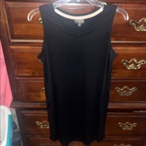 Black Sleeveless Dress